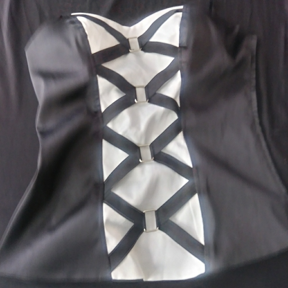 Black/White Tube shirt